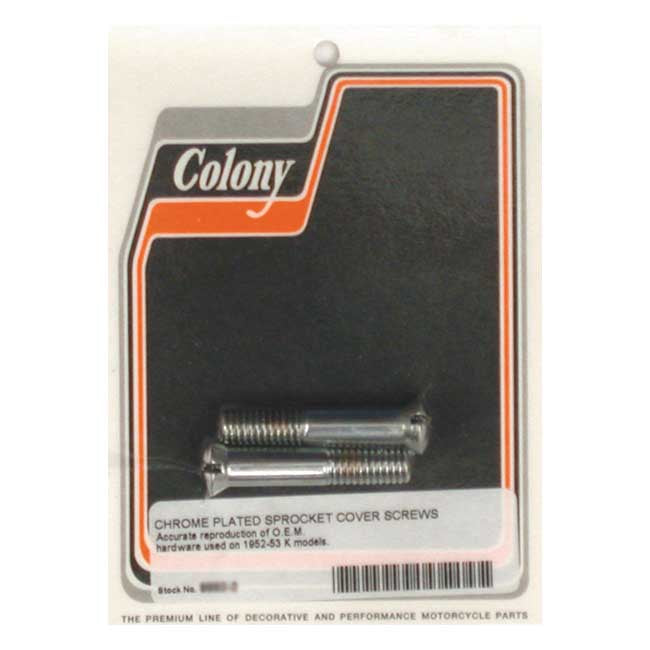 Sprocket Cover Mount Kit Oem Style For 54-70 K Chrome