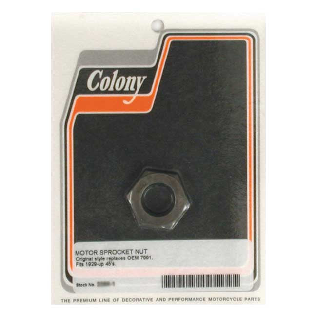 Motor Sprocket Nut 989235