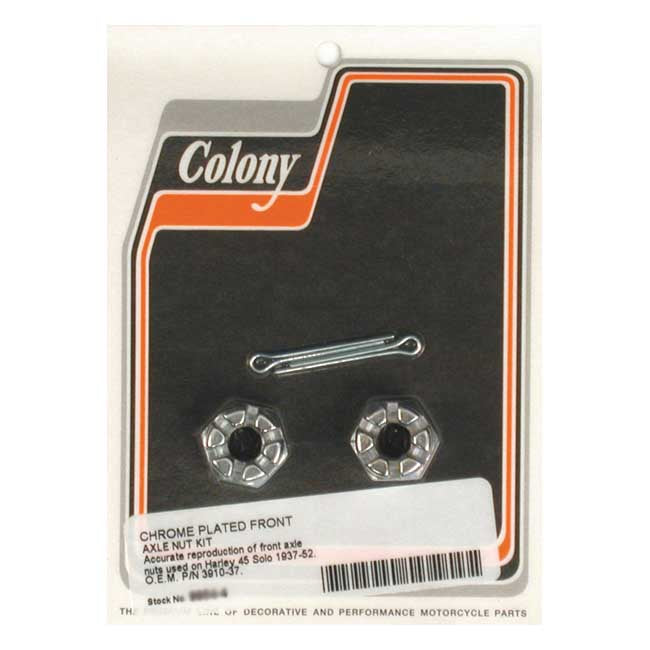 Axle Nut Kit Front 989361
