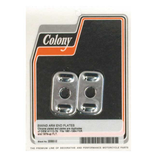 Swingarm End Caps For 80-86 FLT