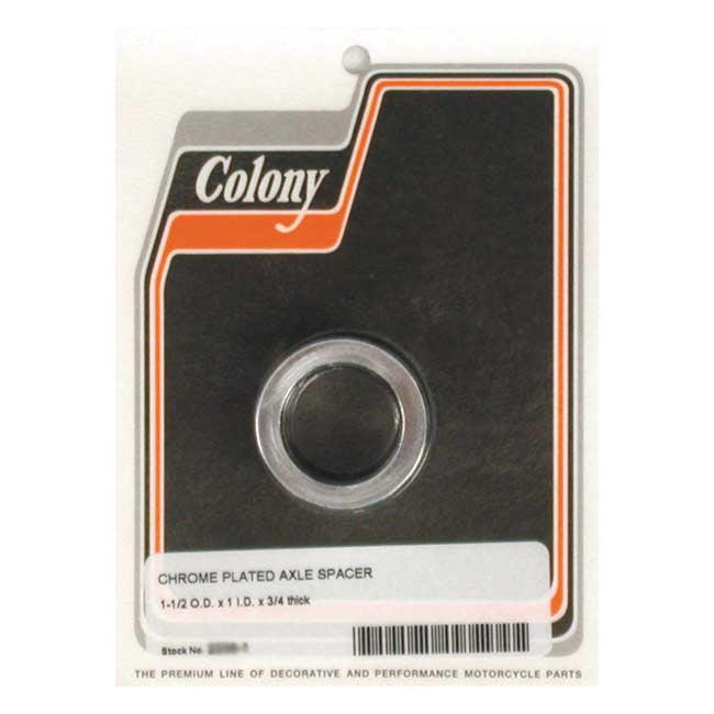 Universal Axle Spacers 3/4 Inch Long