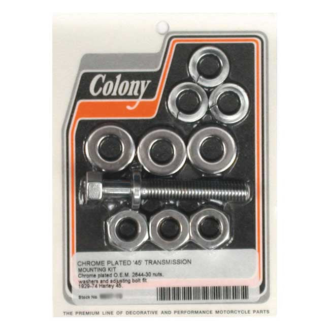 Transmission Mount Kit Chrome For 29-73 45 Inch SV