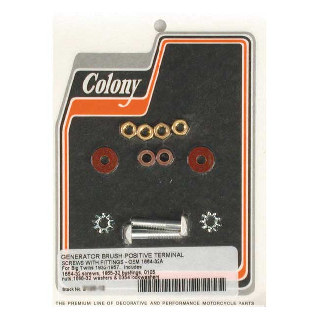 Generator Terminal Positive Screw Kit For 32-57 B.T.