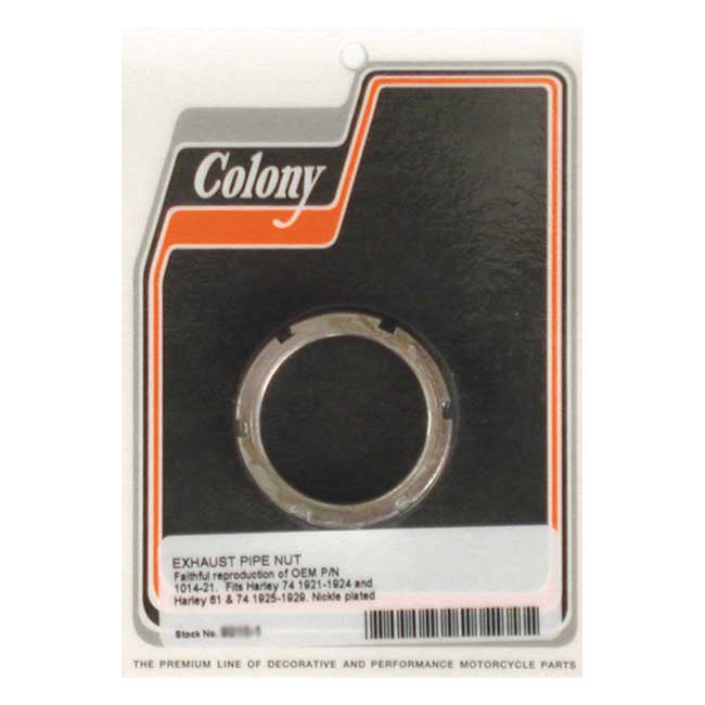 Exhaust Pipe Nut For 21-24 74 Inch H-D