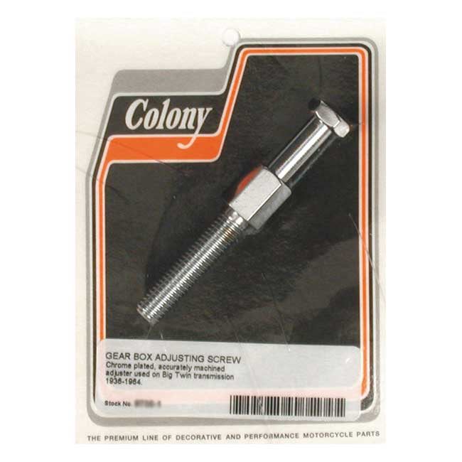 Transmission Adjuster Bolt Chrome For 36-64 B.T.