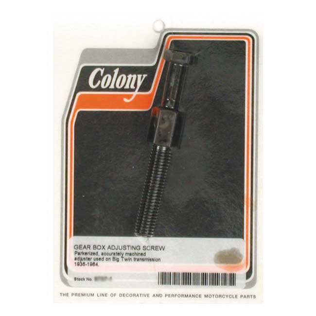 Transmission Adjuster Bolt Black Parkerized For 36-64 All B.T.