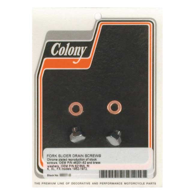 Drain Screws Fork Slider For 52-72 K