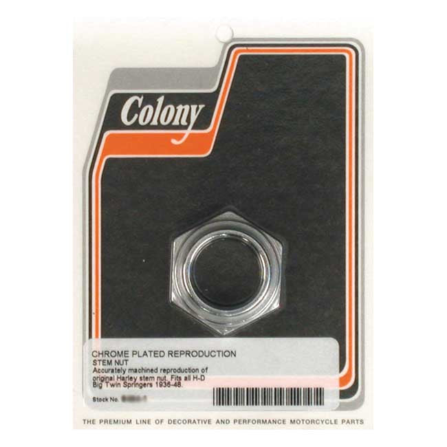 Fork Stem Nut For 30-48 B.T.