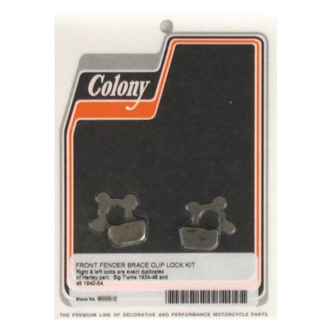 Springer Fender Brace Clip Locks Parkerized For 34-48 B.T.