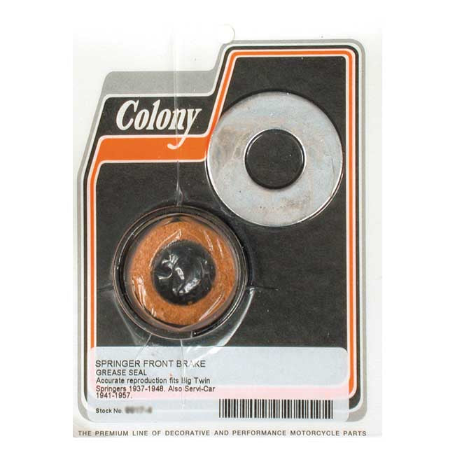 Springer Front Brake Grease Seal Kit For 37-48 B.T.