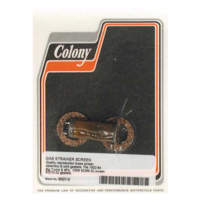 Gas Strainer Screen For 36-65 H-D