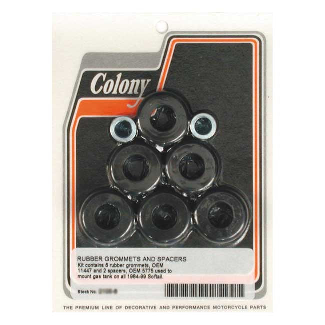 Gastank Grommet & Spacer Kit For 84-99 Softail