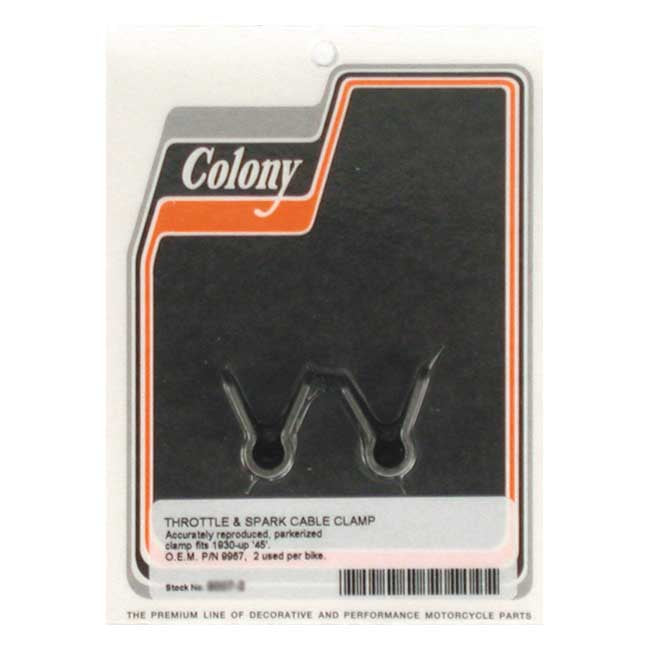 Throttle & Spark Cable Clamp For 30-52 45 Inch SV