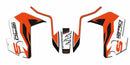 3D Motorcycle Stickers - Basic Kit Carbon Look For KTM 1290 Super Adventure S 2017