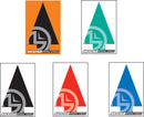 Course Arrows Blue / White