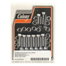 Alternator & Derby Cover Mount Kit For 02-17 V-Rod Polished