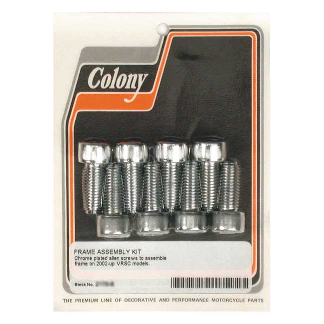 Frame Assy Kit For 02-17 V-Rod Polished