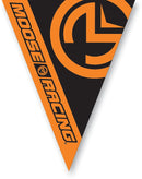 Pennant Flags Black / Orange - 18.3 m