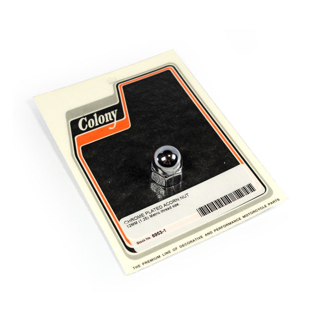 Acorn Nuts Chrome Plated M12 (1.25)