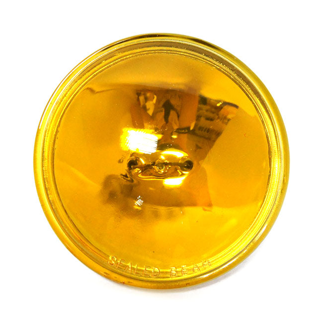 4-1/2 Inch 35W 12V Sealed Beam Unit Clear Amber Lens