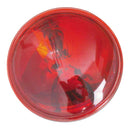 4-1/2 Inch 30W 12V Sealed Beam Unit Clear Red Lens