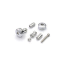 Bar End Mirror Adaptor Set Chrome