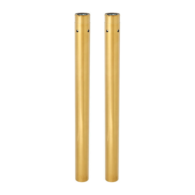 49 MM Fork Tubes +2 Inch Length Gold