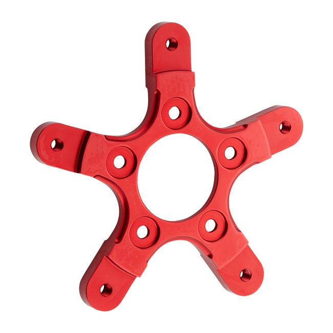 Touring Brake Rotor Adapter Ness Wheels Red For Ness Wheels With Cartridge Style Hub