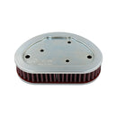 Air Filter Element For 08-17 Dyna With Teardrop Filter Cover