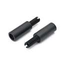 8 MM Turn Signal Extension Set Black