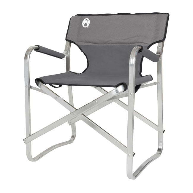 Deck Chair Grey Aluminium