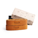 Leather Handlebar Grip Wraps Tan