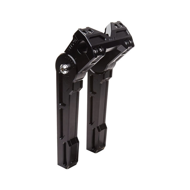 8 Inch Adjustable Risers Black For For 1-1 Inch