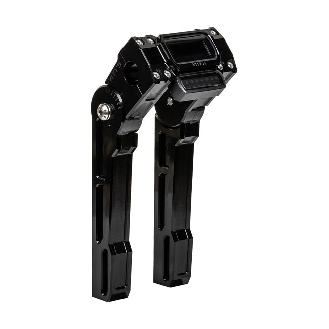 10 Inch Adjustable Risers Digital Gauge Black For 18-20 FXBB Street Bob 107 995732
