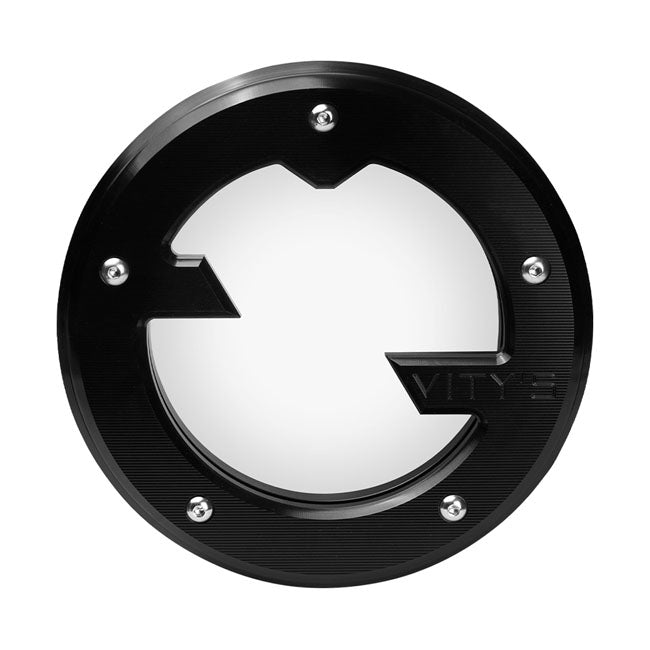 Massive' Derby Cover Black For 19-24 Softail