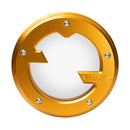 Massive' Derby Cover Gold For 19-24 Softail