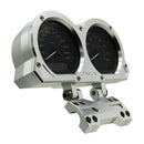 Adjustable Dual Gauge Holder Silver 995771