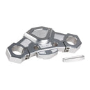 Racing Design Top Triple Tree No Lock Silver