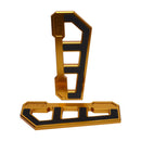 Racing Rider Floorboards Gold For 86-17 (NU) FL Softail