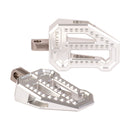 BMX Rider Foot Pegs Silver