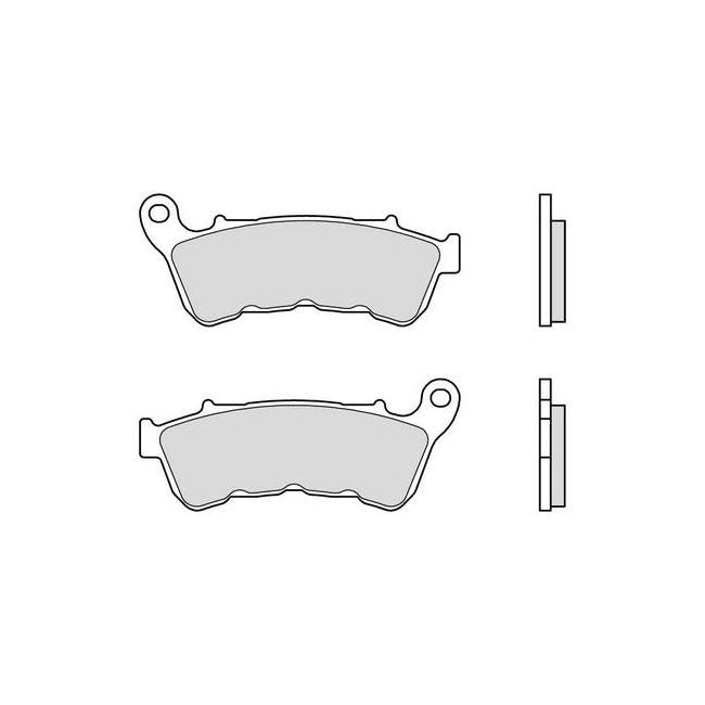 Brake Pad Set Organic Front