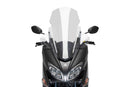 Touring Screen w /  Removable Handguards Clear For Suzuki Burgman 400 2017-Current