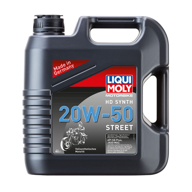 Hd Synthetic 20W-50 Street Motor Oil 4 Liter
