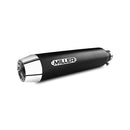 Omaha Euro 5 Slip-On Mufflers Matt Black 997866