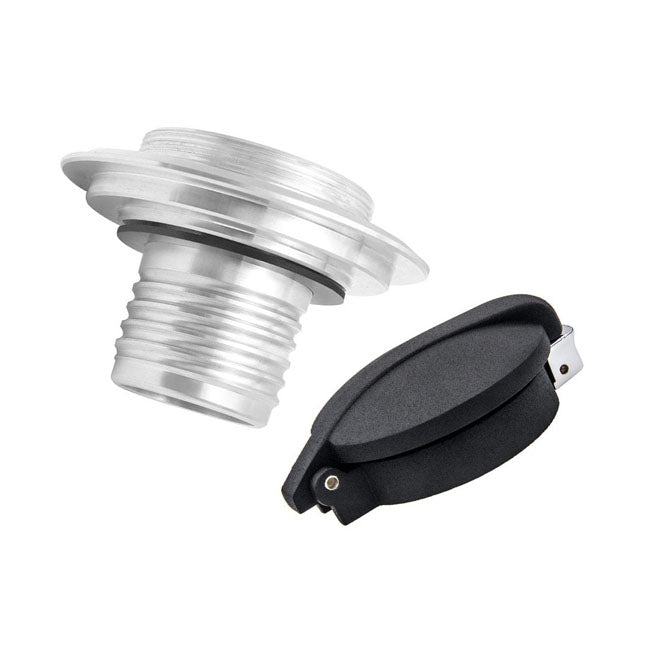 BMW Airhead Monza Gas Cap Kit - Black Cap