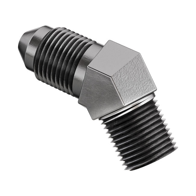 1/8 Inch Npt To An3 45 Degree Male Adapter