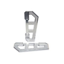 Racing Rider Floorboards Silver For 86-17 (NU) FL Softail