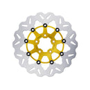 Brake Rotor Wave Floating Gold 300X5Mm For Front: 15-24 Softail