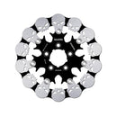Brake Rotor Wave Skull Design Floating 300X5Mm For Rear: 08-24 all FLT