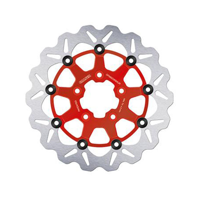 Brake Rotor Wave Floating Red 330X5 MM